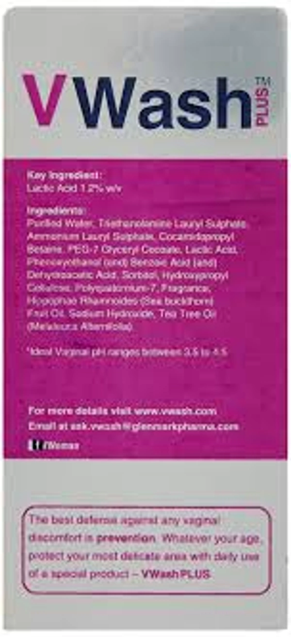 VWash Plus Expert Hygiene Intimate Wash - 20 ml - 20 ml