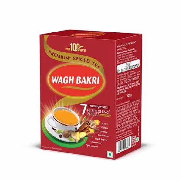Wagh Bakri Spiced Tea Carton - 1 kg - 1 kg