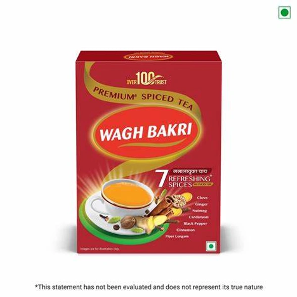 Wagh Bakri Spiced Tea Carton - 500 gm - 500 gm
