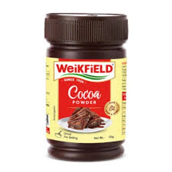 WeikField Cocoa Powder Unsweetened - 50 gm - 50 gm