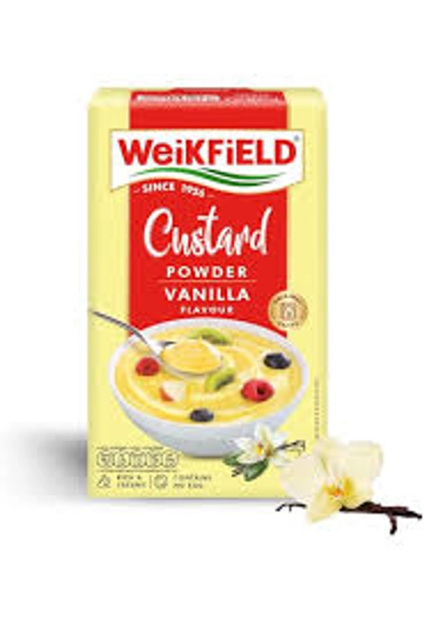 WeikField Custard Powder Strawberry Flavored - 75 gm - 75 gm