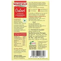 WeikField Custard Powder Strawberry Flavored - 75 gm - 75 gm