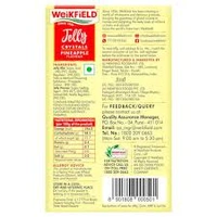 WeikField Jelly Crystals Mix Pineapple Flavoured - 90 gm - 90 gm