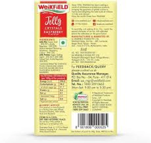 WeikField Jelly Crystals Mix Raspberry - 90 gm - 90 gm