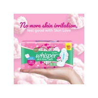 Whisper Ultra Skin Love Soft Sanitary Pads (30 Pieces) - (XL) - 30 Pieces