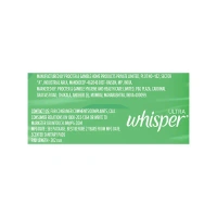 Whisper Ultra Upto No Gap No Leaks Sanitary Pads (XL+, 30 Pieces) - 30 Pieces