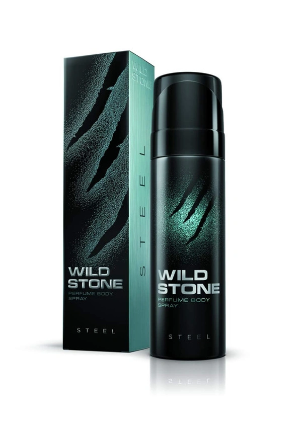 WILD STONE STEEL PERFUME BODY SPRAY FOR MEN - 120 ML