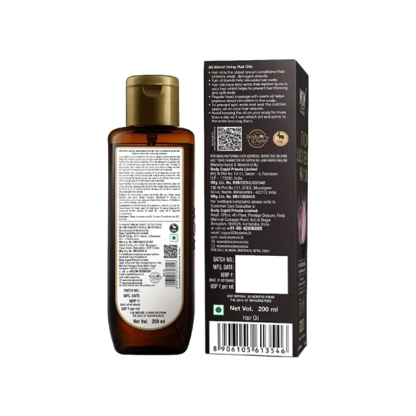 Wow Skin Science Onion Black Seed Hair Oil - 200 ml