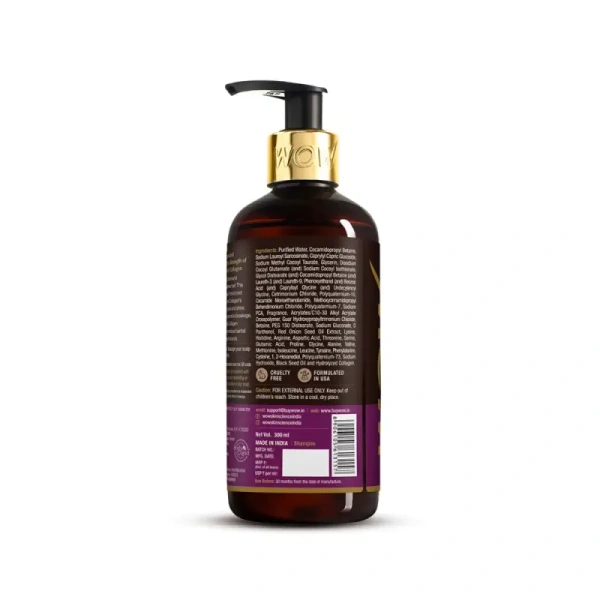 Wow Skin Science Onion Red Seed Oil Shampoo - 500 ml