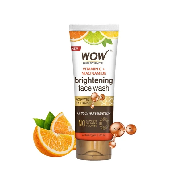 Wow Skin science Vitamin C Face Wash - 100 ml