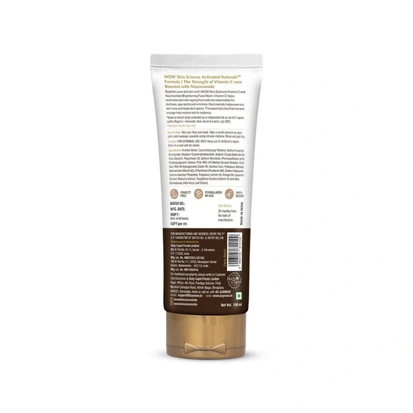 Wow Skin science Vitamin C Face Wash - 100 ml
