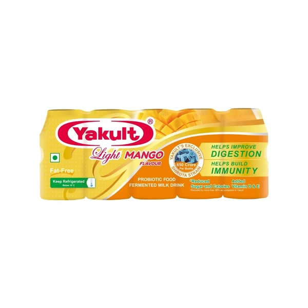 Yakult Light Mango Flavour - 65 ml - 65 ml