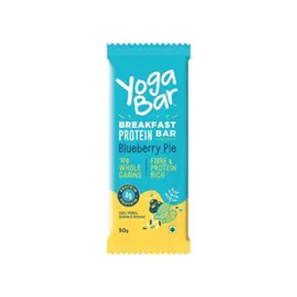 Yoga Bar Blueberry Pie Breakfast Protein Bar - 50 gm - 50 gm