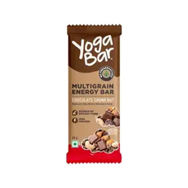 Yoga Bar Chocolate Chunk Nut Multigrain Protein Bar - 38 gm - 38 gm