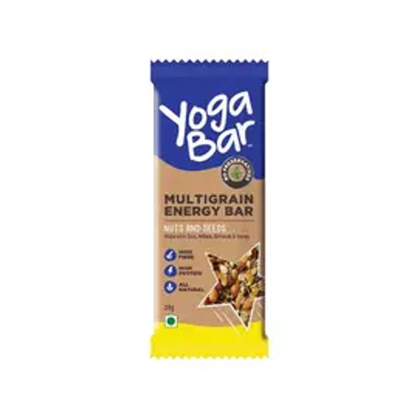 Yoga Bar Nuts & Seeds Multigrain Energy Multigrain Energy Protein Bar - 38 gm - 38 gm