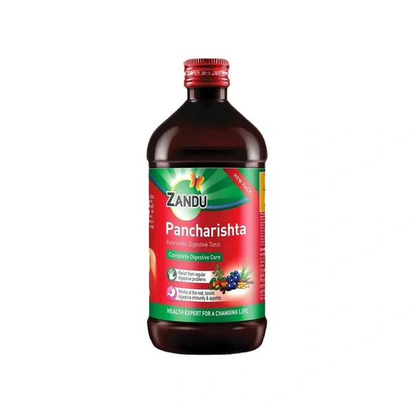 Zandu Pancharishta Ayurvedic Digestive Syrup - 450 ml - 450 ml