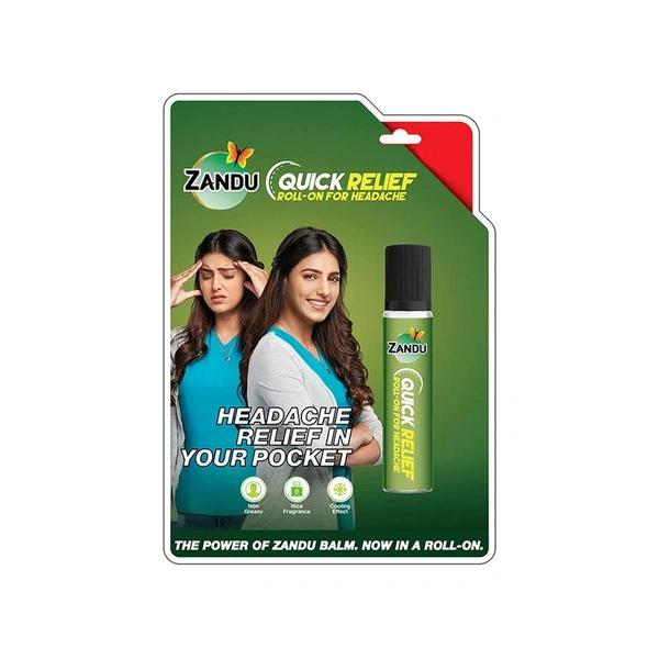 Zandu Quick Pain Relieving Roll On - 9 ml - 9 ml