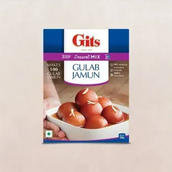 Gits Gulab Jamun Dessert Mix(Makes 50 Pieces) - 250 g