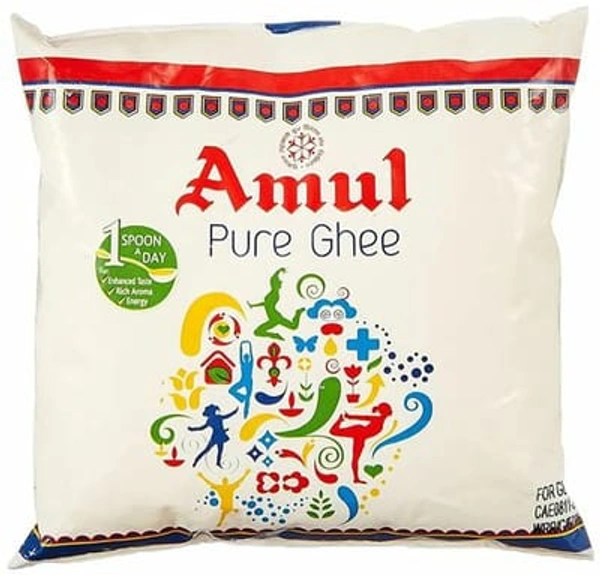 Amul Pure Ghee - 500 ml Pouch - 500 ml
