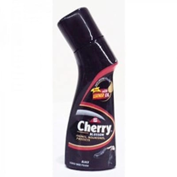 Cherry Blossom Liquid Shoe Polish-Black - 1 pc