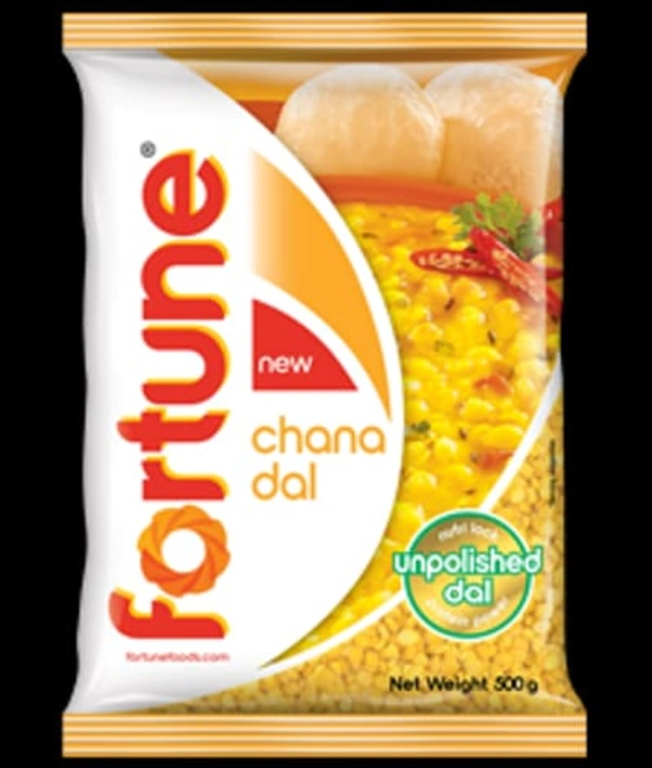Fortune Brand Chana Dal- 500 g Pack - 500 g