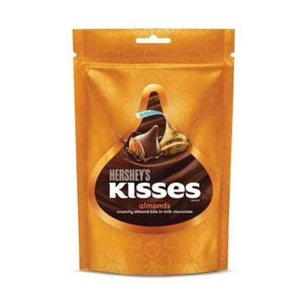 Hershey's  Kisses Almonds Mini Chocolates- 100.8 g - 100.8 g