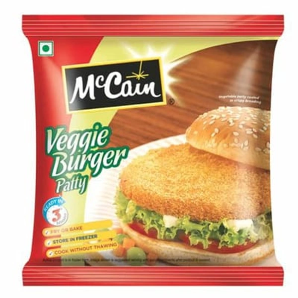 McCain Veggie Burger Patty- 360 g - 360 g