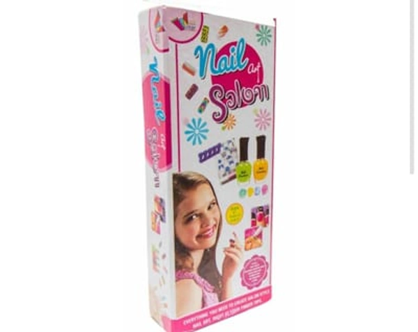 Nail Art Salon Kit For Kids ( Age 5+ & Teen)- 1 set - 1 set