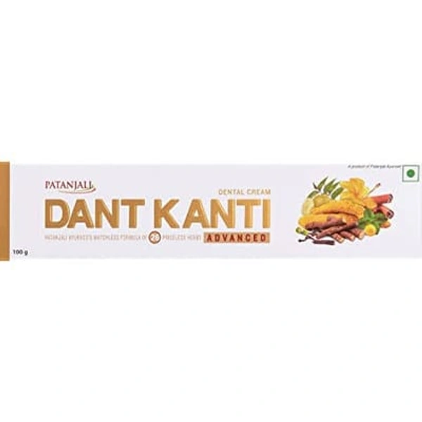 Patanjali Dant Kanti Advanced Toothpaste- 100 g - 100 g