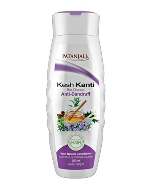 Patanjali Kesh kanti Anti- Dandruff Hair Cleanser- 200 ml - 200 ml