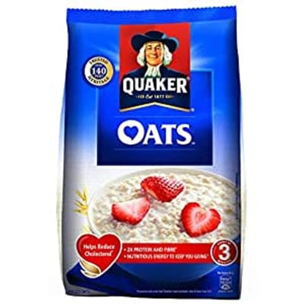 Quaker Plain Oats- 1kg Pack - 1kg