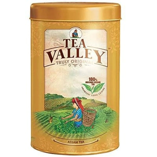 Tea Valley Original 100% Assam Tea- 250 g Jar - 250 g