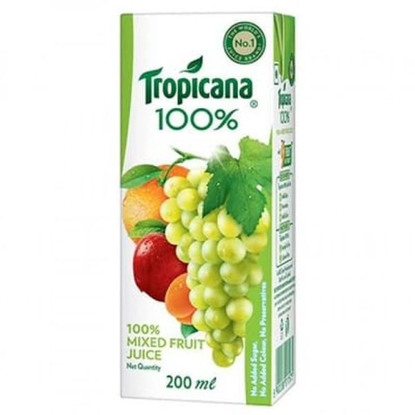 Tropicana 100% Mixed Fruit Juice- 1ltr - 1 ltr