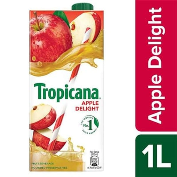 Tropicana Apple Delight Juice-1 ltr - 1 ltr