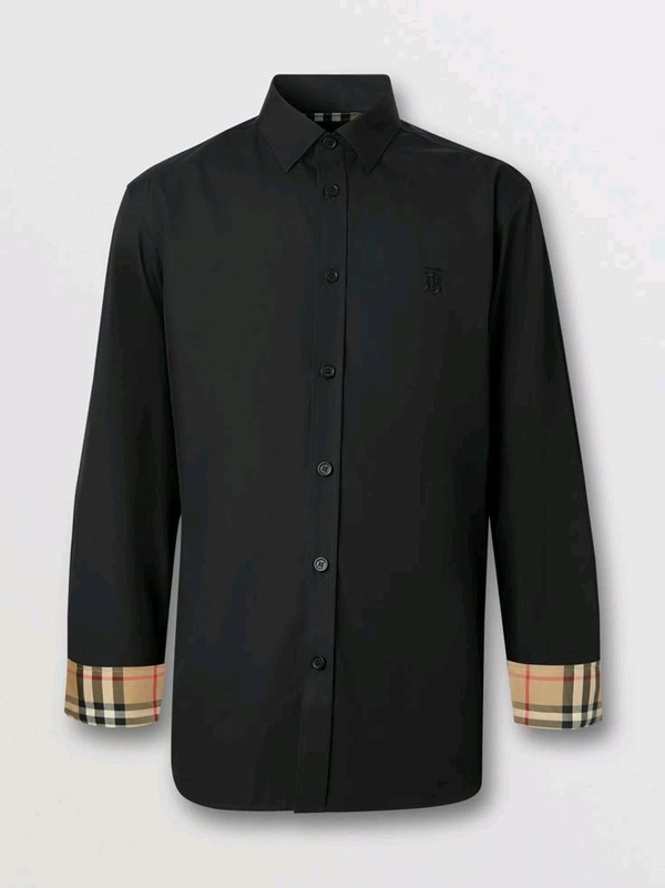 Luxury Brand Plain Shirt OG  - Black, L