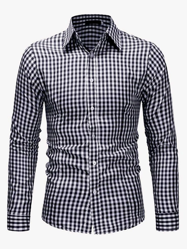 Premium Imported Check Shirts - M, Mine Shaft