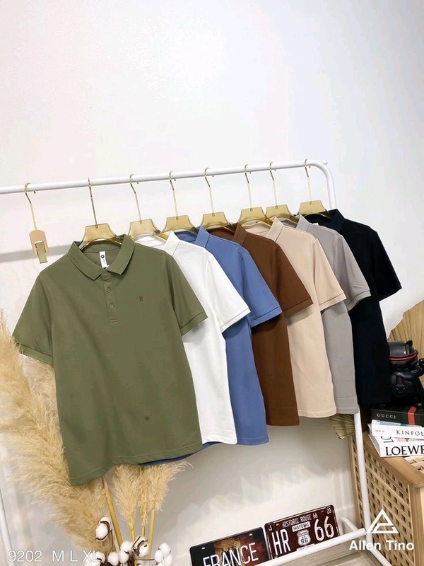 Branded Imported Surplus Polo OG - Teal, L