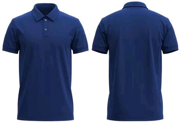 Branded Imported Surplus Polo OG - L, Navy Blue