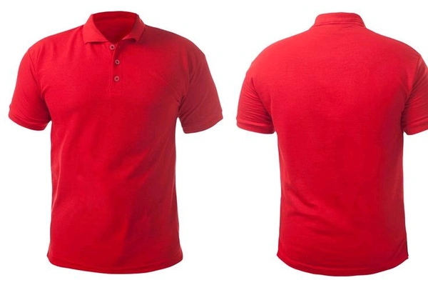 Branded Imported Surplus Polo OG - M, Red