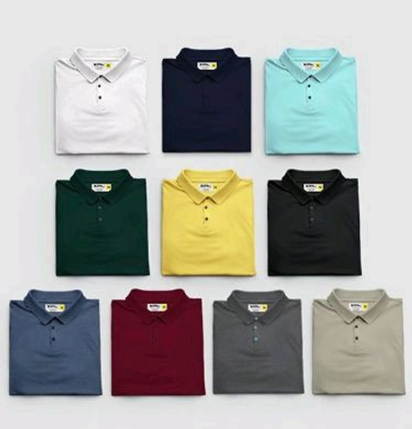  Premium Polo Tshirt For Mens - Xl, Yellow