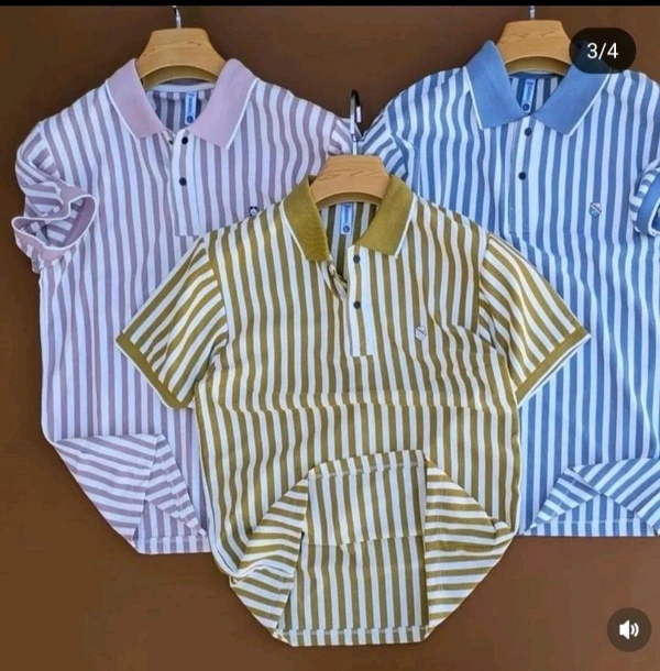  Premium Polo Tshirt For Mens - M, Gold
