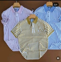  Premium Polo Tshirt For Mens - Xl, Pink Lace