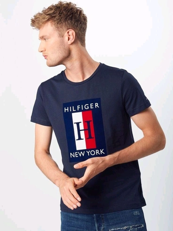 Premium Off White T-shirt  OG - Navy Blue, M