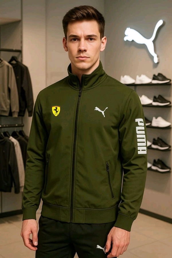 Puma Premium Athletic Upper Wear With Zipper - 2xl, Cyprus