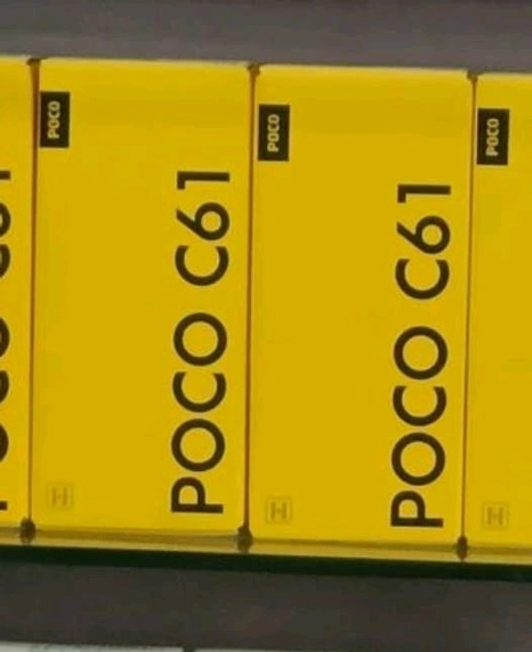 Poco C61 Refurbished - Black, 5.7mm