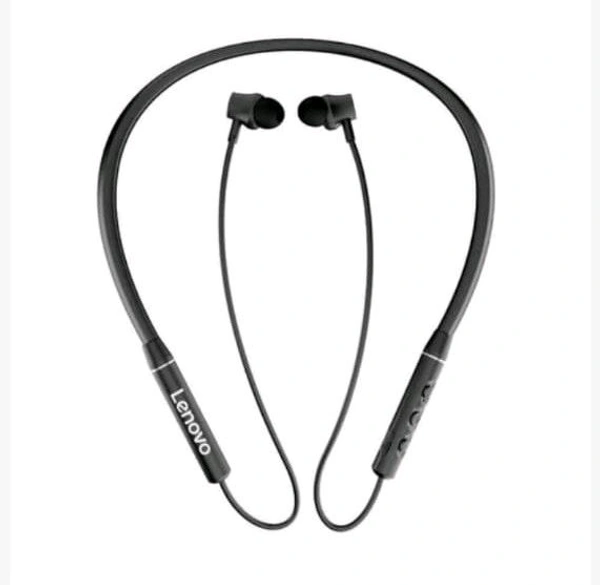 Lenovo-QE03 Bluetooth Neckband - Mine Shaft