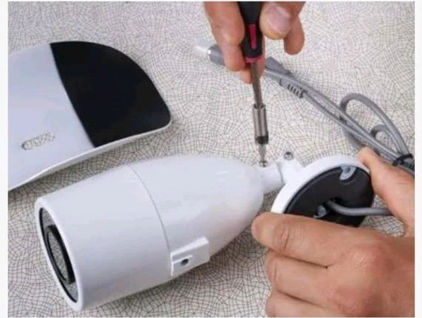 HD CCTV Camera Security Syatem - White