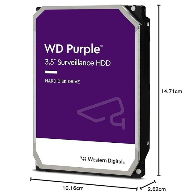 SKU-0571/ 1TB WD Western Digital Wd Purple 1Tb Surveillance Hard Drive (Wd10Purz, Sata 6 0 Gb)