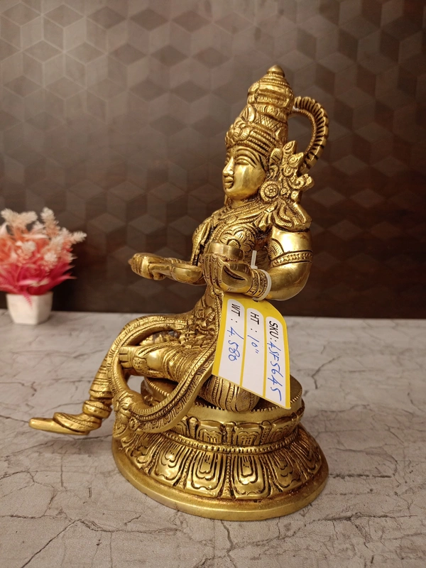 DecorsOne Brass Annaporani Idol 10"