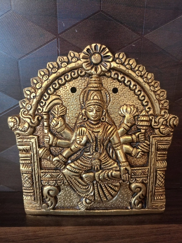 Brass Ashtalakshmi Set Door Panel